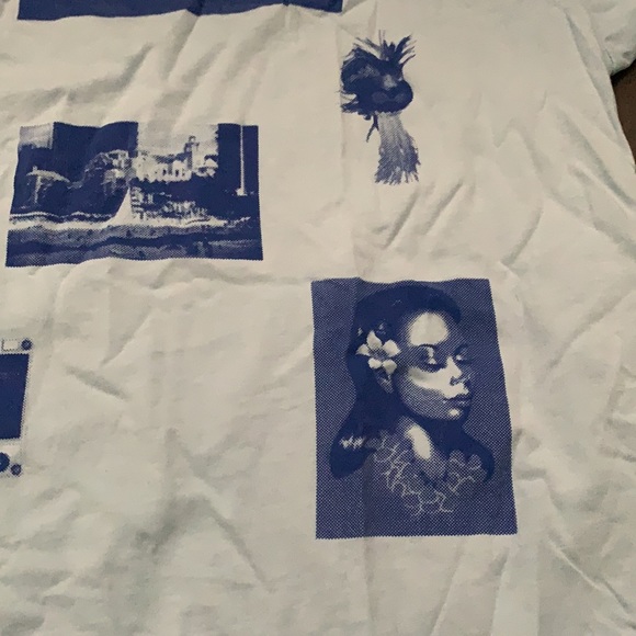 Vintage Light blue Salvage public Honolulu t-shirt - Picture 4 of 5